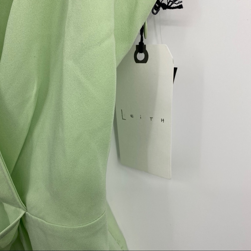 Leith Faux Wrap Camisole Green NWT Sz XS - Picture 6 of 8
